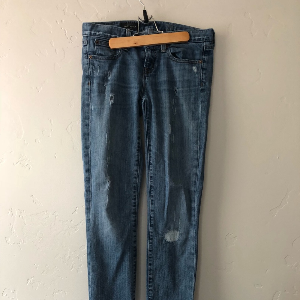 J crew toothpick distressed Jean OBO 🛒